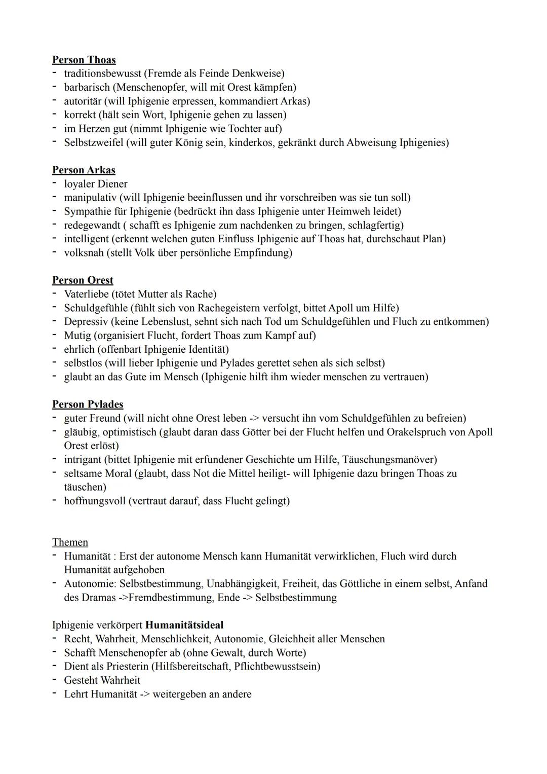 Deutsch Q11, Iphigenie auf Tauris
Allgemein
Titel: Iphigenie auf Tauris
Textsorte: Drama
- Autor: Johann Wolfgang von Goethe
Erscheinungsjah