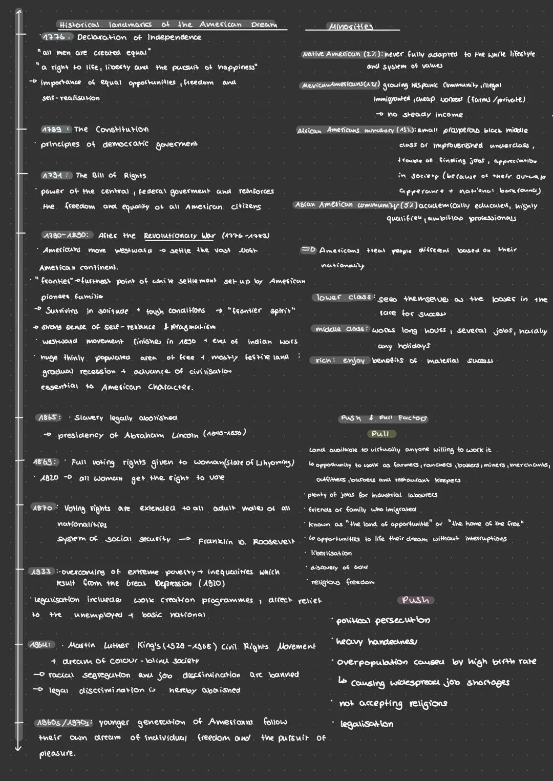 # AMERICAN DREAM
The American Dream
The American dream, is a dream of a country, where every person has the opportunity, based
on their ski