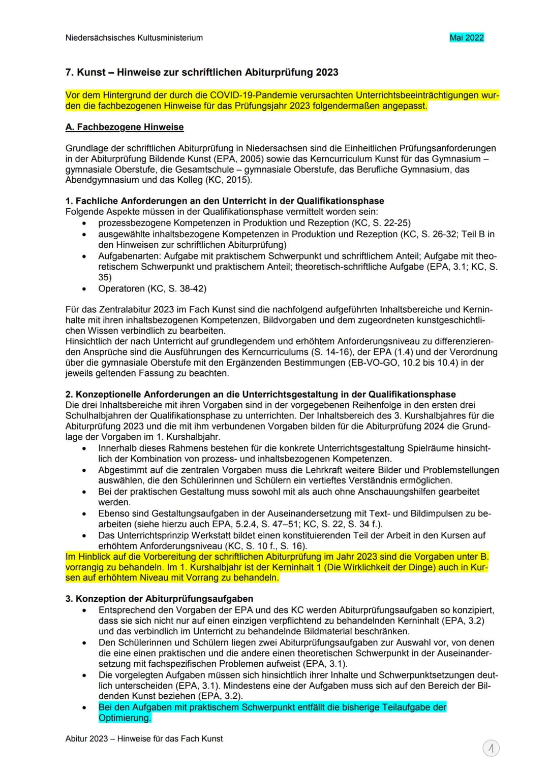 Vorbereitung Kunst ABI2023 – Seite 2