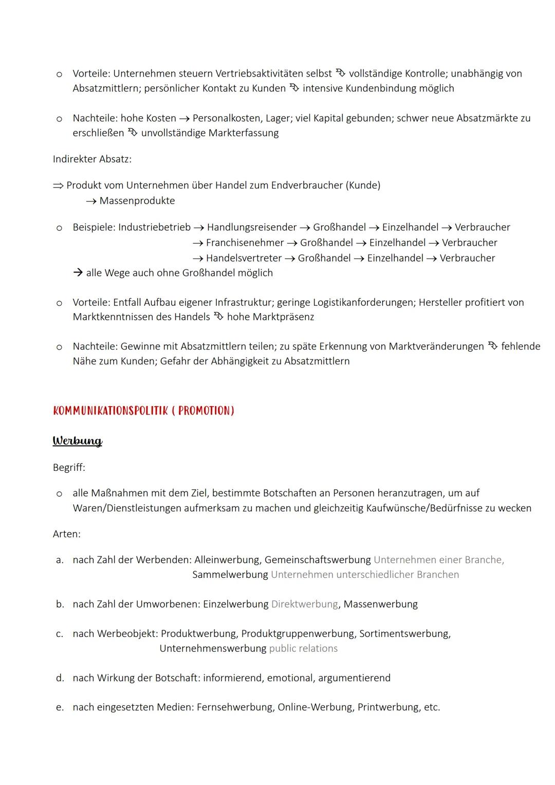 > Marketing <
= Vermarktung
to market = Handel treiben; market = Markt
Aufgaben
1. Situationsanalyse → Marktforschung
2. Planung Marketi