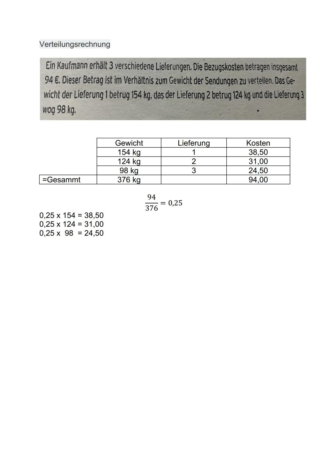MATHE Dreisatzrechnung
Proportionale Zuordnung
U
w
E-Bikes
25
1
40
25 E-Bikes <- 37.500€
40 E-Bikes <- X €
X =
Antiproportionale Zuordnung
7
