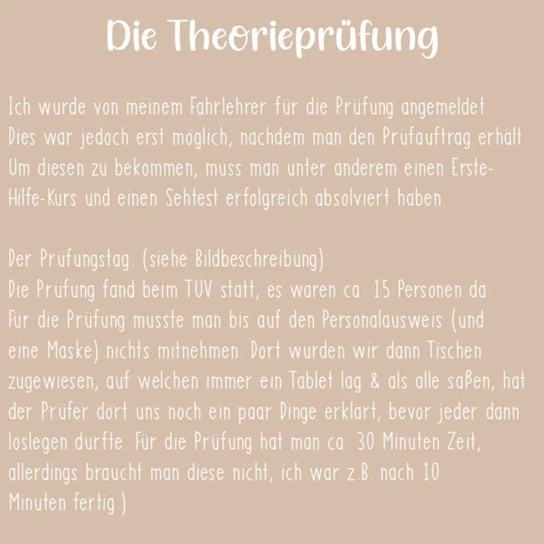 Führerschein
TEIL 1 Die Theorie
Natürlich ist das von Fahrschule zu Fahrschule unterschiedlich, aber
ich erkläre mal, wie bei mir alles abli