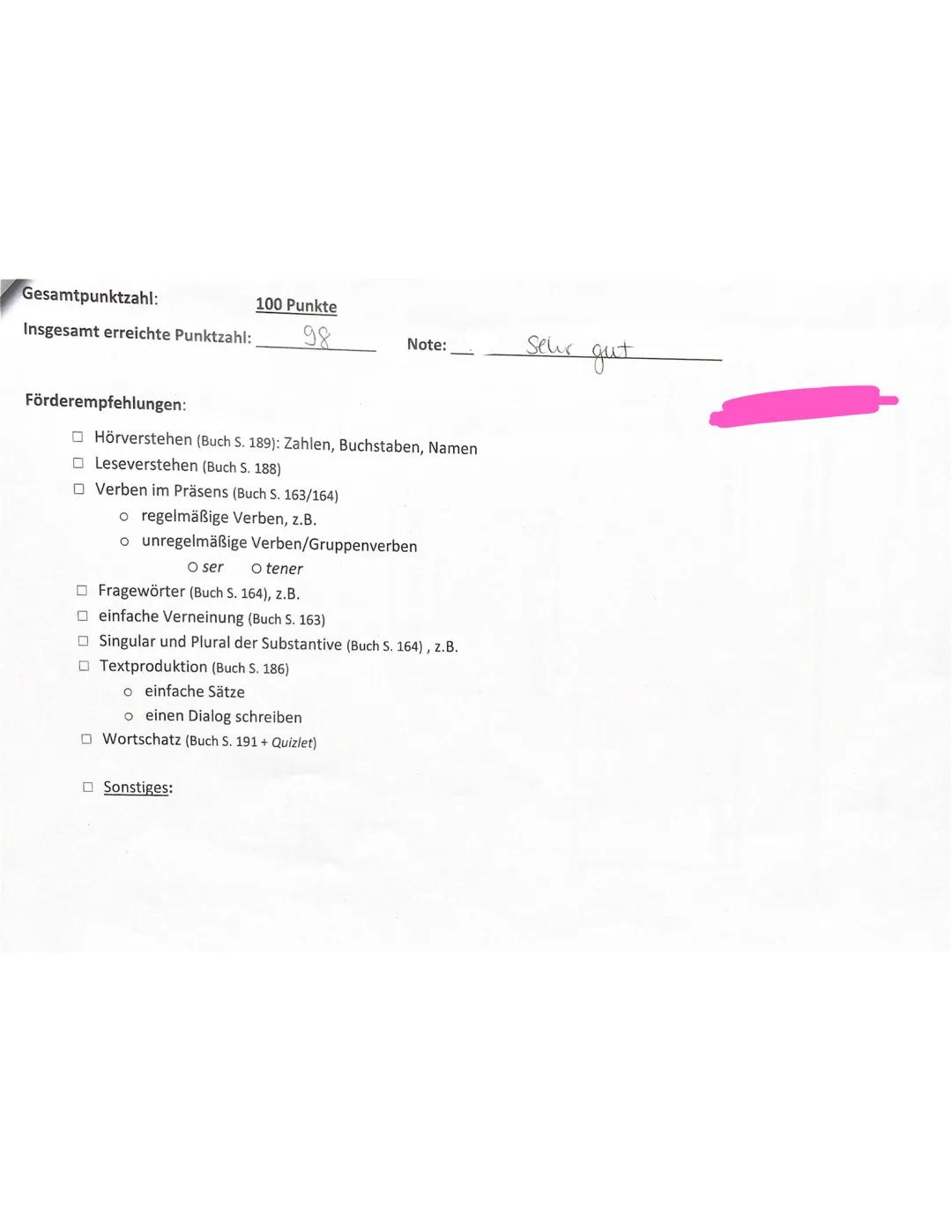 Name:
TEIL B
TEIL A
mögliche Punkte:
erreichte Punkte:
mögliche
Punkte:
erreichte
Punkte:
Du...
Inhaltliche Leistung
• eröffnest das Gespräc