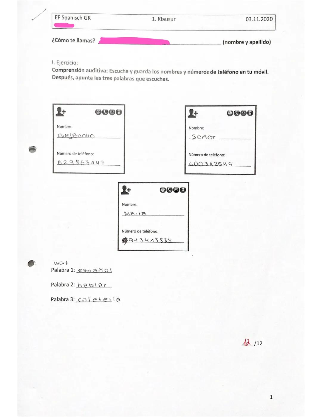Name:
TEIL B
TEIL A
mögliche Punkte:
erreichte Punkte:
mögliche
Punkte:
erreichte
Punkte:
Du...
Inhaltliche Leistung
• eröffnest das Gespräc