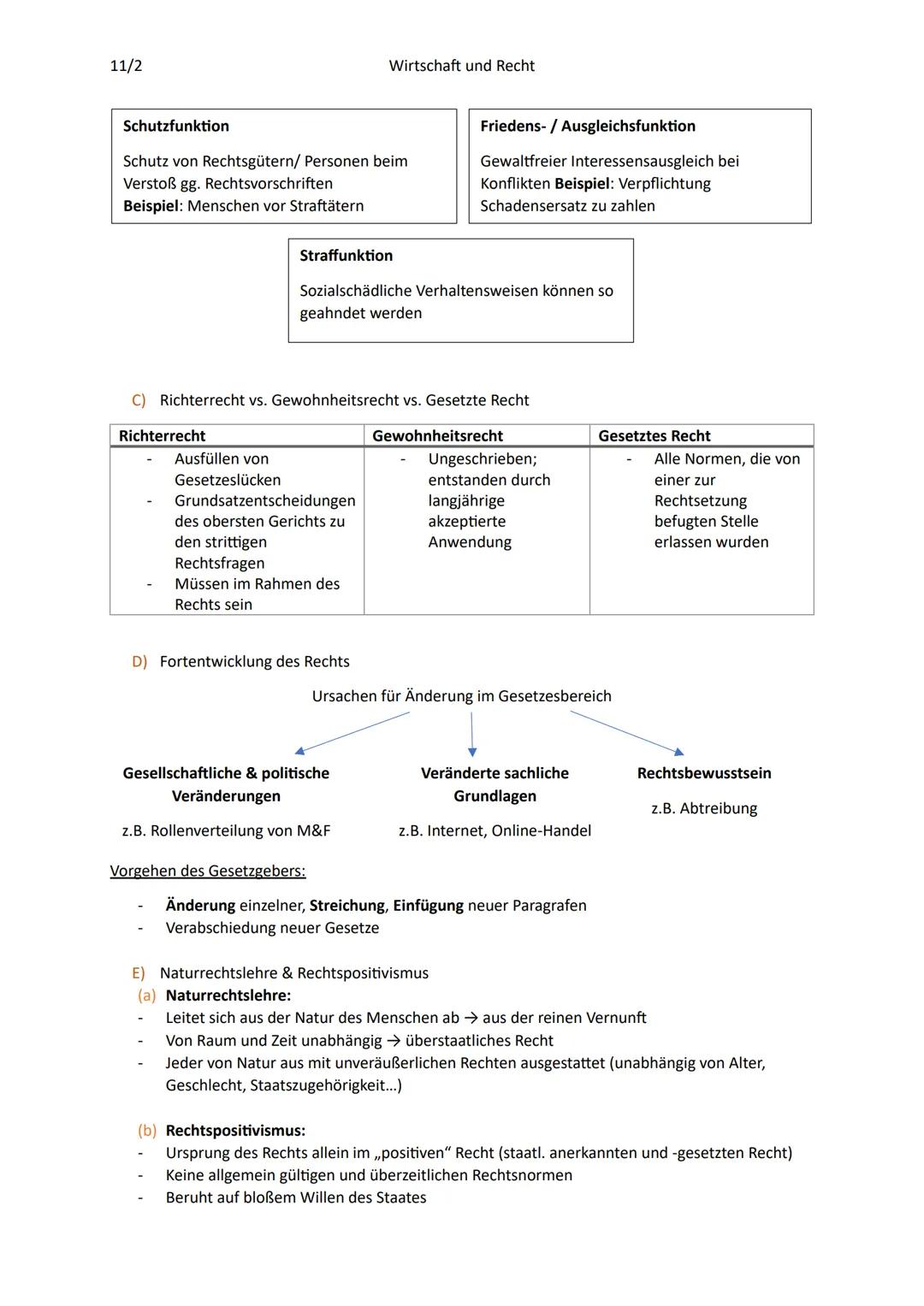 11/2
1. Wirtschaft
1.1. Wirtschaftskreislauf
1.2. Konjunkturzyklus
1.3. Angebots- & Nachfragetheorie
2. Recht
2.1. Grundlagen
Wirtschaft und