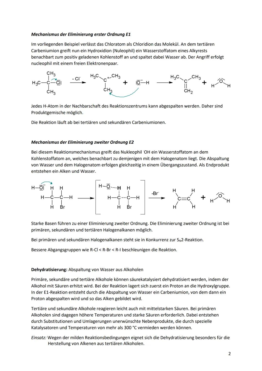 # Eliminierungsreaktionen
OH
HCCH
CH
H3C CH
CH
Erdöl
Cracken
20
CH
2b
Erdgas
CH
Propen
Isopropylbenzol
(Cumol)
Cumol-
hydroper