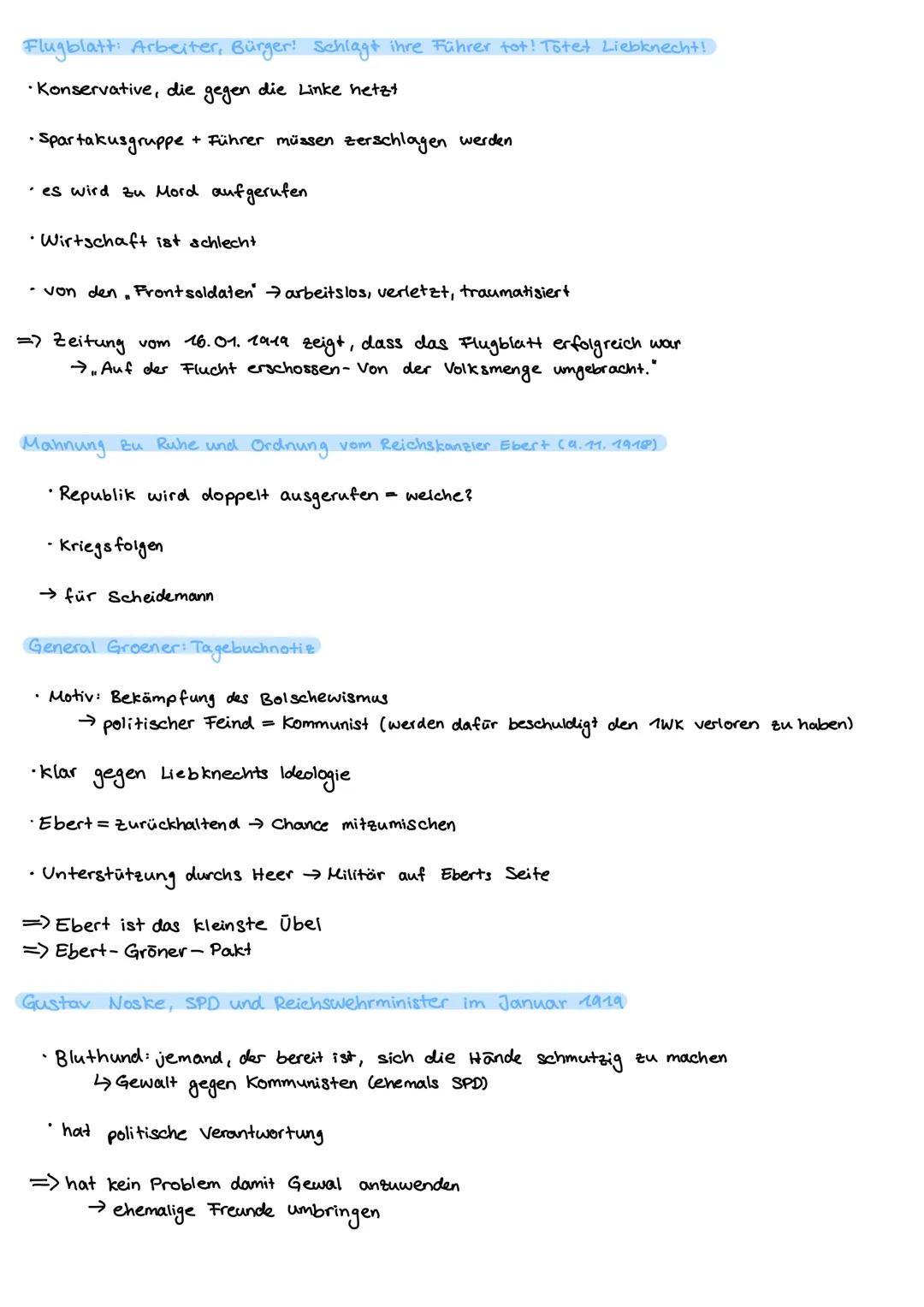 WEIMARER REPUBLIK
· 1918-1983
erstmals eine parlamentarische Demokratie (löste konstitutionelle Monarchie ab)
· Ausrufung der Republik am
en