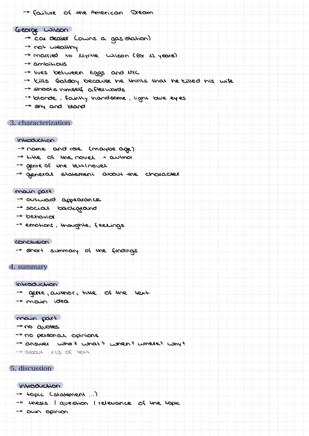 Lernzettel 12-1-1 American Dream - Great Gatsby
1. American Dream
to be free, going from
to
rags
riches,
means for some people to be able
in