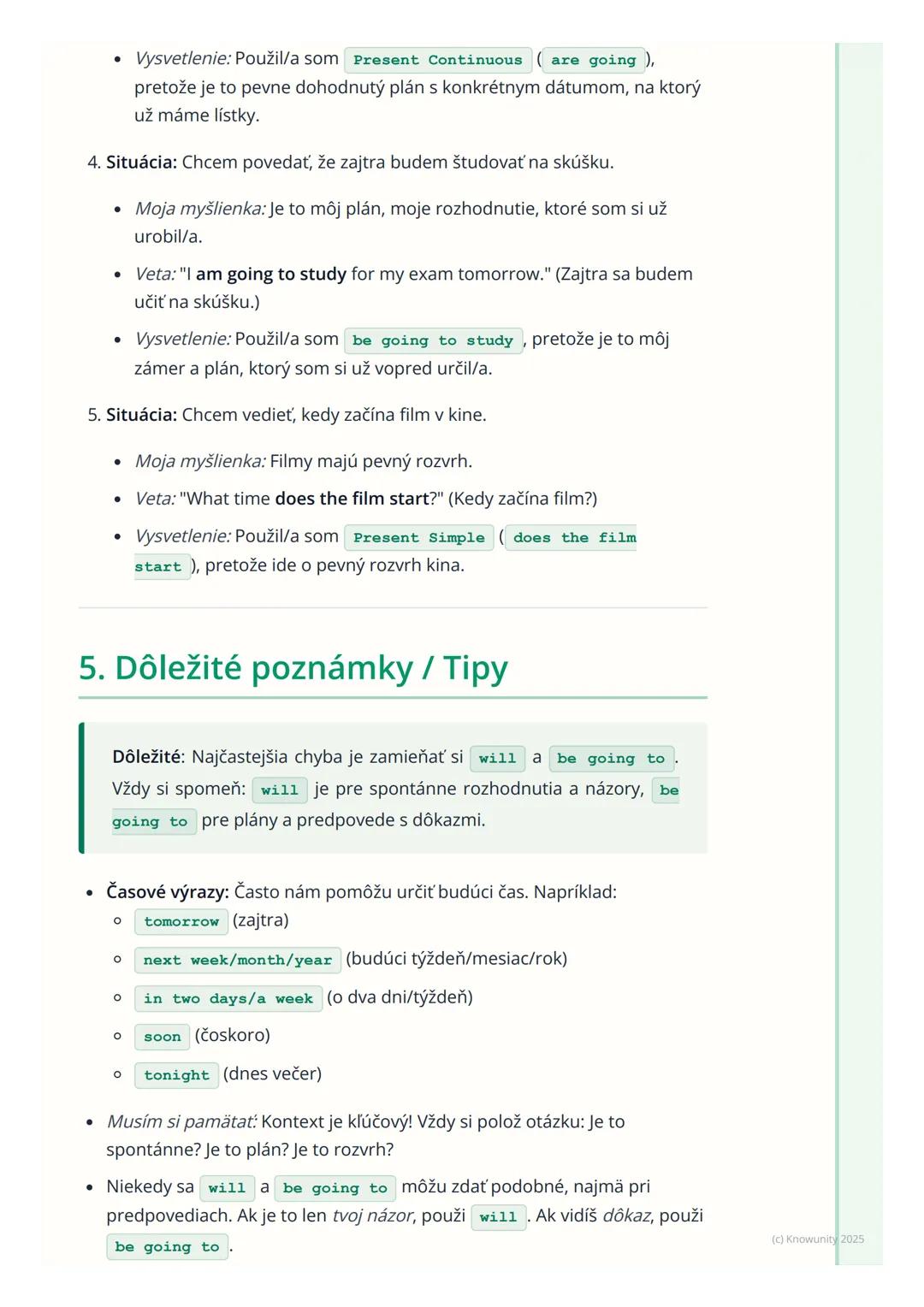 # Budúce časy (Future Forms)
1. Prehľad / Úvod
V angličtine nemáme len jeden spôsob, ako hovoriť o budúcnosti. Je dôležité
vedieť, kedy po