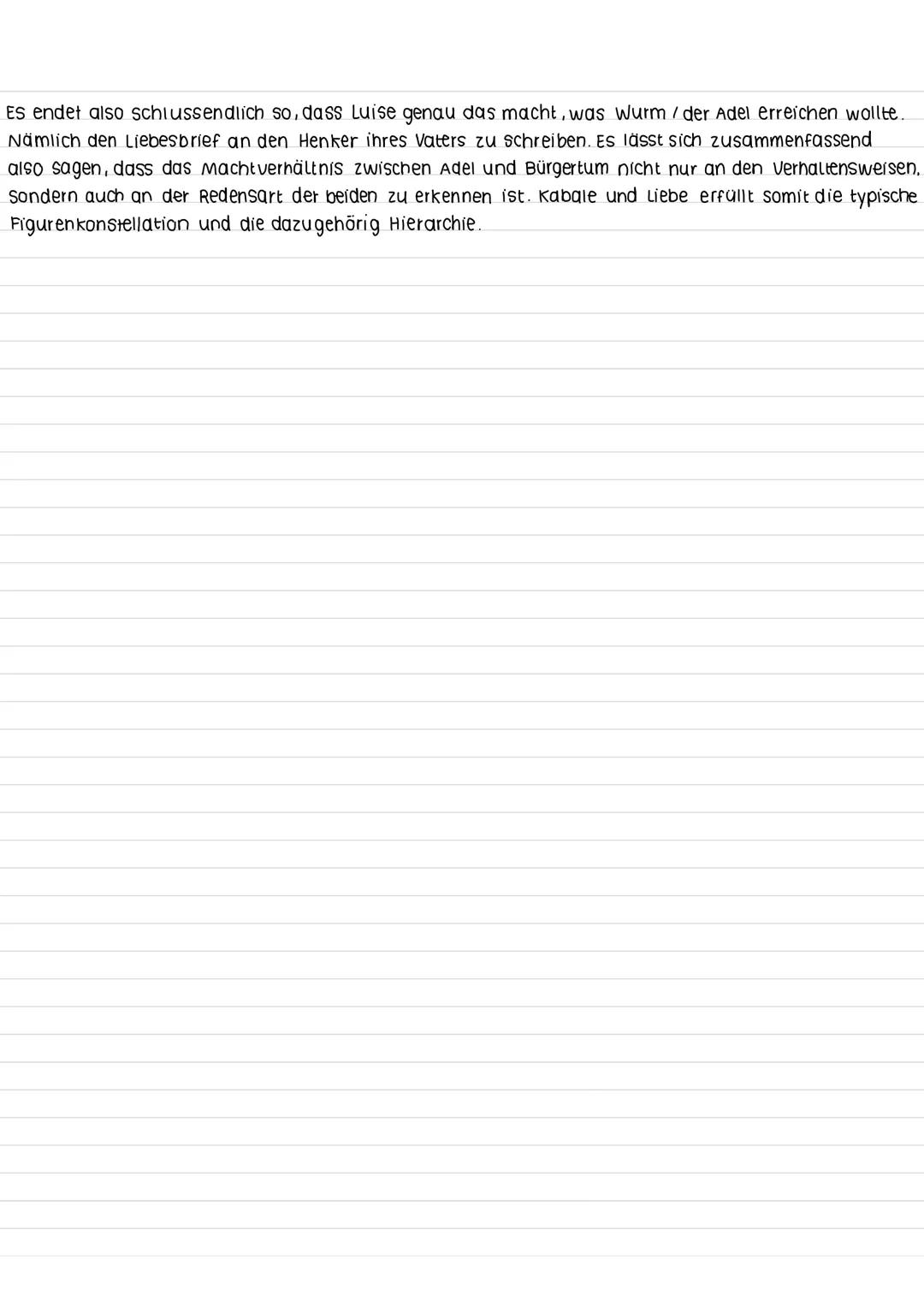 # DRAMENANALYSE
-KABALE UND LIEBE-
Das Drama Kabale und Liebe", wurde im Jahr 1784. von Friedrich Schiller verfasst und lässt
sich in die