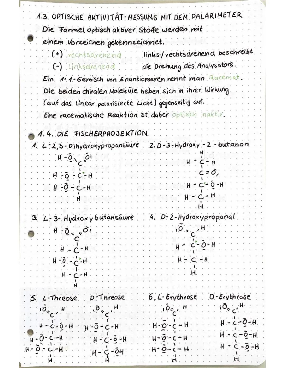 # NATURS
0000000000L
# URSTOFFE
1. SPIEGELBILDISOMERIE UND OPTISCHE AKTIVITÄT
## 1.1. KONSTITUTIONSISOMERIE
* gleiche Summenformel
*