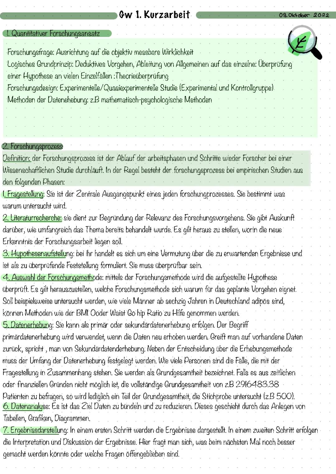 Wissenschaftliches Arbeiten