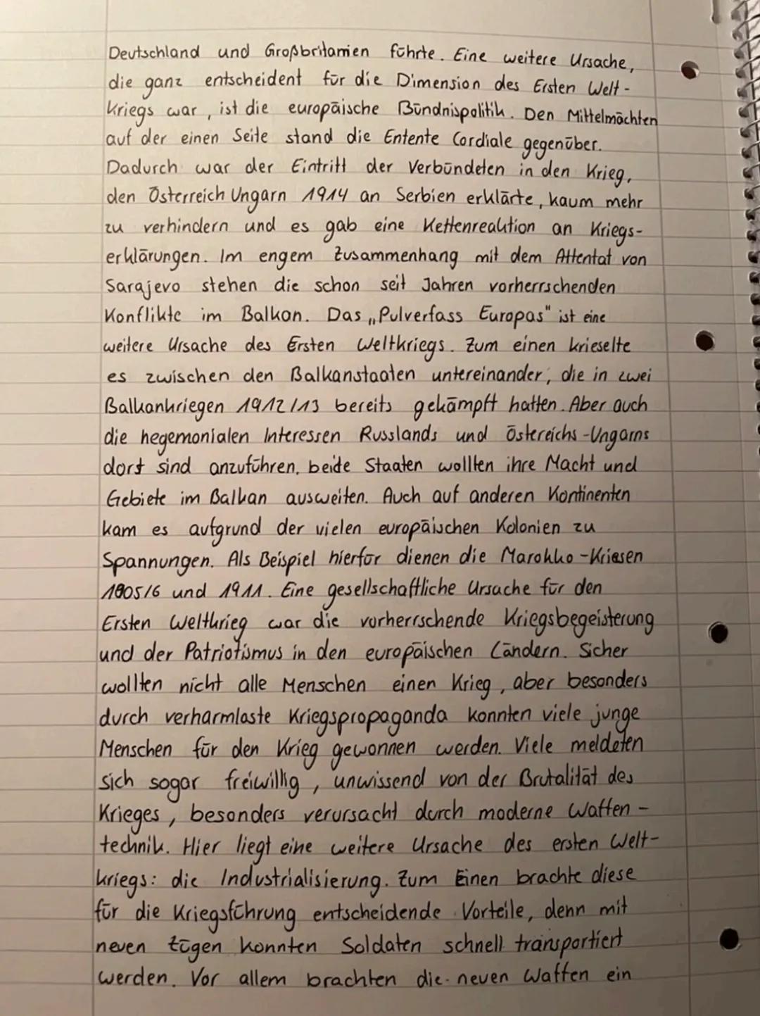 Wer hat die Schuld am Ausbruch des Ersten Weltkrieges?
-> Bewerten (aus heutiger Perspektive)
-> Gründe für den Ausbruch
-> Anlass
-> Ursac