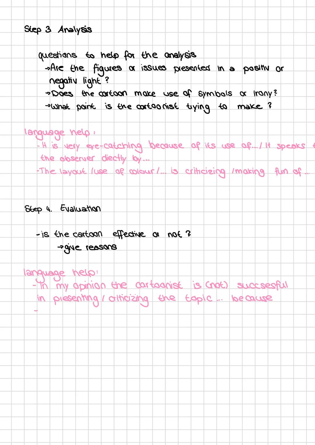 Step 1. Introduction
-first impression
-What is the cartoon about? form of globalization
-The topic
(where / when was it published?) who?
la