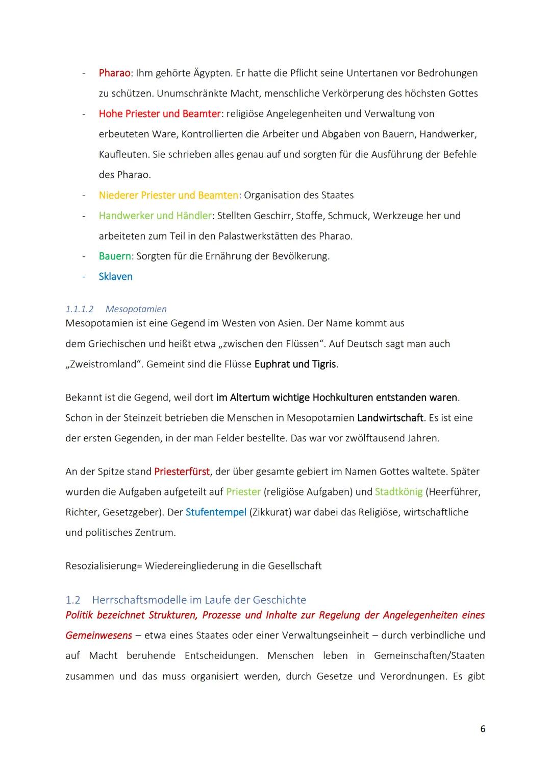 # Inhaltsverzeichnis
1 Politische Systeme..................................................................................................