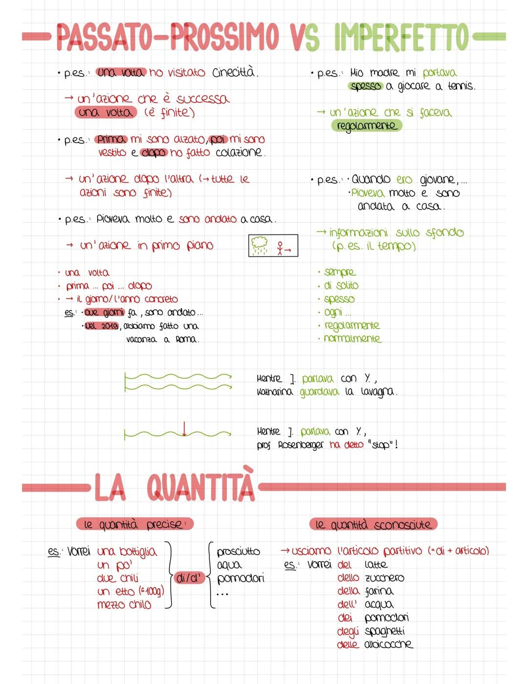 PASSATO-PROSSIMO
le forme regolari sorme irre
forme irregolari
.
.
• movimenti (→ andare, venire, uscire,...)
• i verbi riflessivi (→ divert