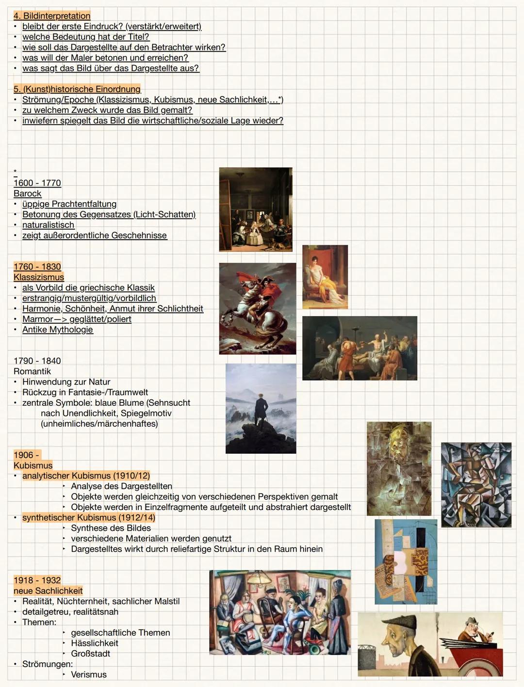 1. Erster Eindruck
• Welches Gefühl vermittelt das Kunstwerk zunächst?
spontan, emotional, subjektiv
Was gefällt/missfällt mir?
.
2. Bildbes