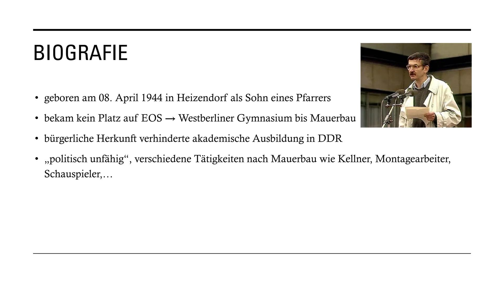 CHRISTOPH HEIN
Isabella D'Errico 11Leh
Leistungskurs Deutsch GLIEDERUNG:
1. Biografie
2. Sein Stil
3. Landnahme
4. Werke
5. Auszeichnungen
6
