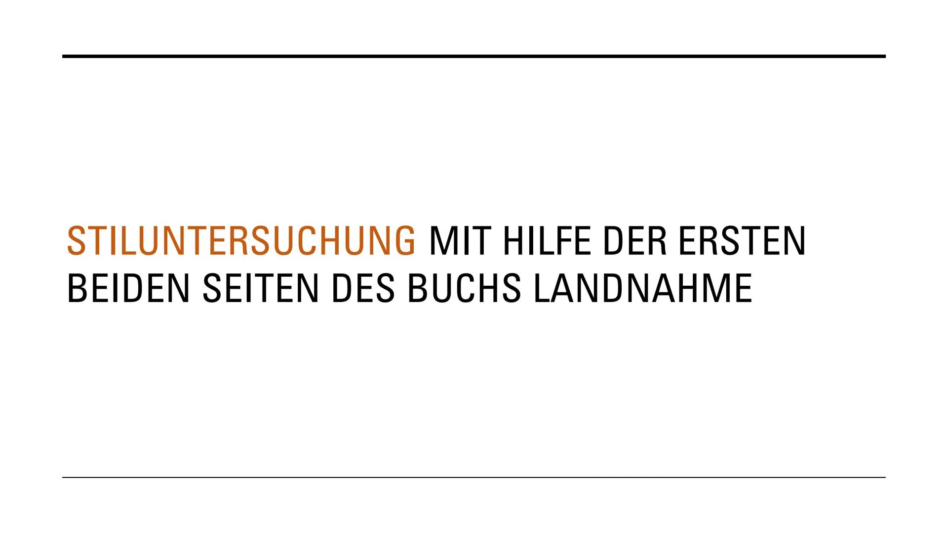 CHRISTOPH HEIN
Isabella D'Errico 11Leh
Leistungskurs Deutsch GLIEDERUNG:
1. Biografie
2. Sein Stil
3. Landnahme
4. Werke
5. Auszeichnungen
6