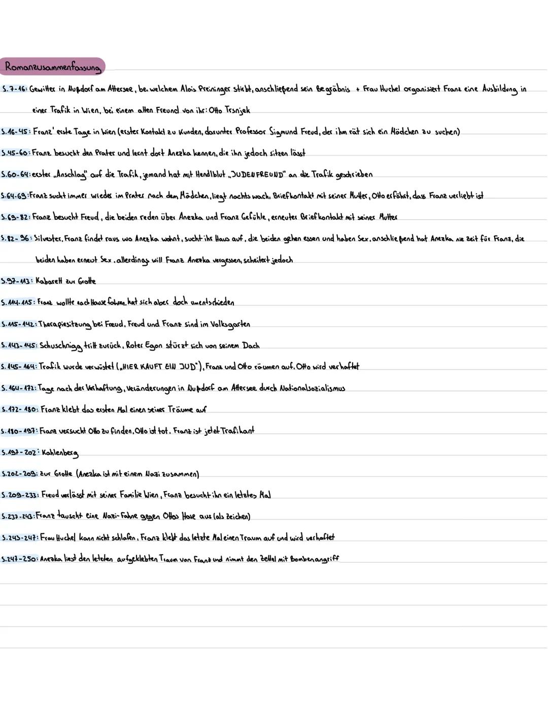 # Anezka
Anezka ist eine zwanzigjährige Frau, die 1937/38 ohne behördliche Genehmigung in Wien, der Hauptstadt von österreich, als Köchin,