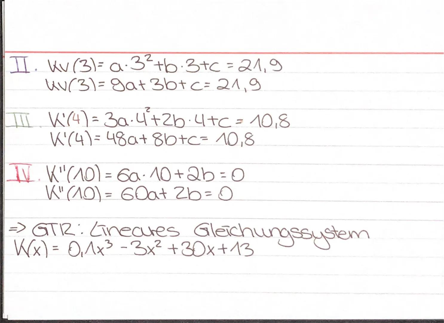 Analysis
Ganzrationale Funlutionen
Def.: Eine Funlution, die aus Potenzfunlutionen und linearen Funlutionen zusammen- gesetzt ist.
$f(x) =