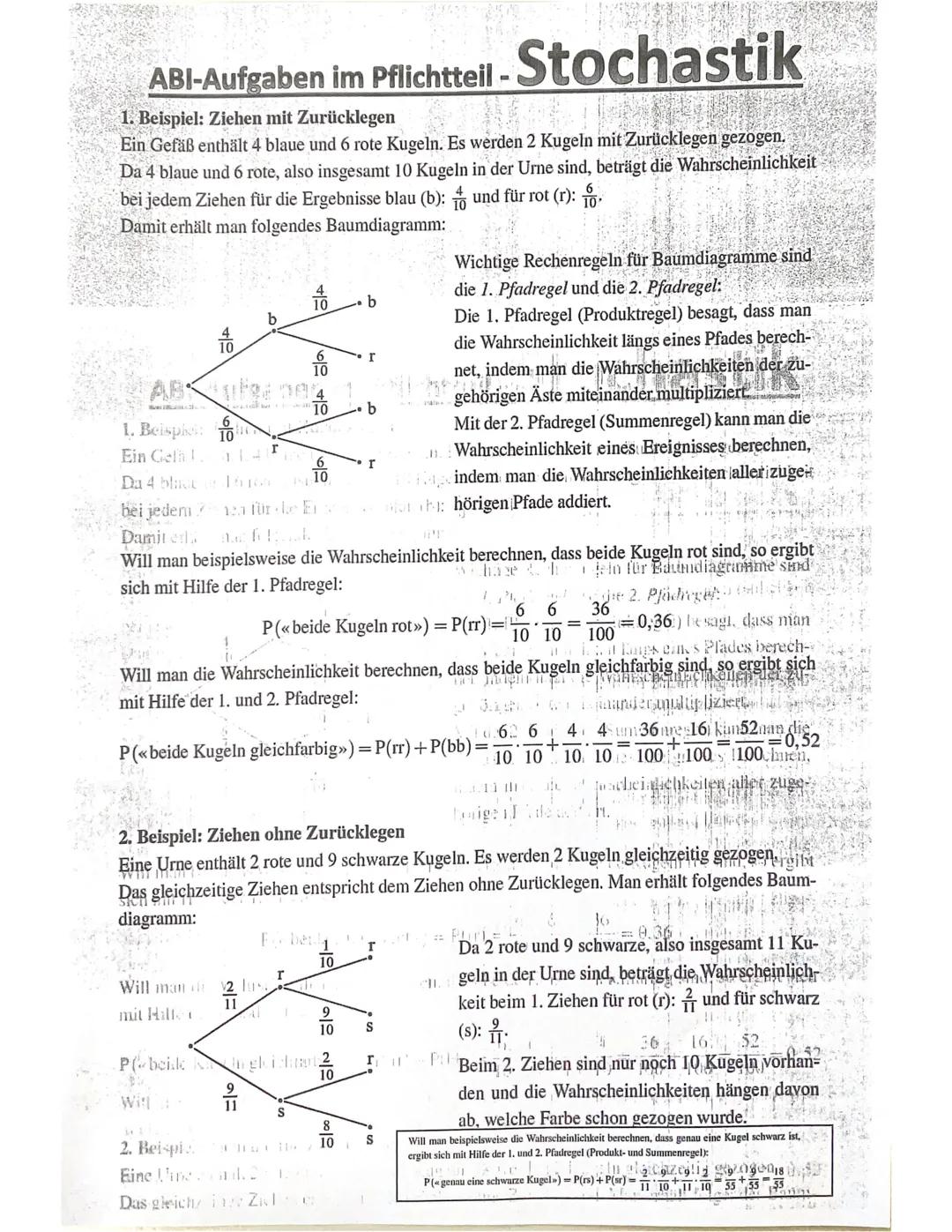# Grundbegriffe in der Wahrscheinlichkeitstheorie
Wir beginnen mit einem einführenden Beispiel: „Würfeln mit 2 Würfel"
Gesucht: Wahrscheinl