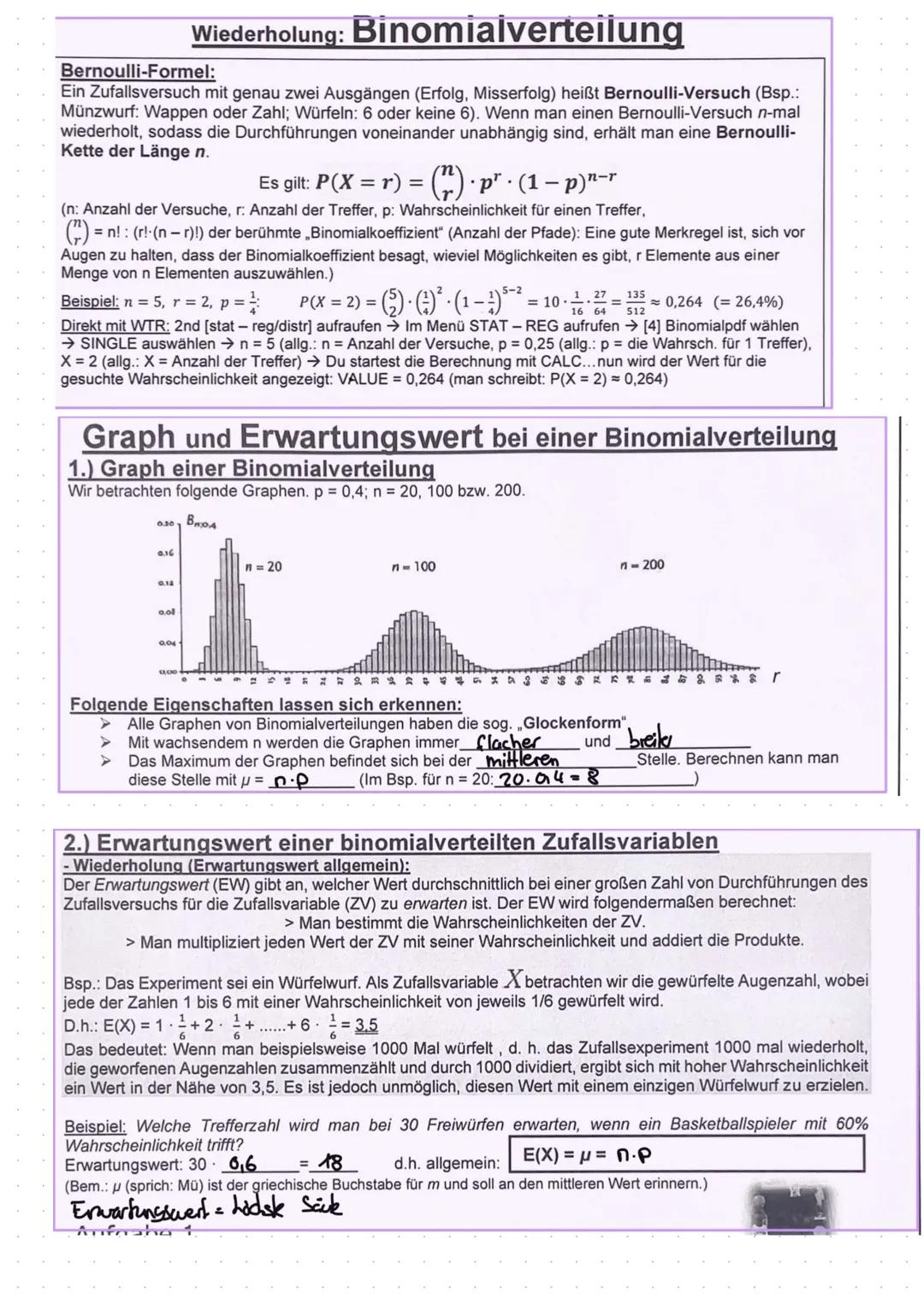 # Grundbegriffe in der Wahrscheinlichkeitstheorie
Wir beginnen mit einem einführenden Beispiel: „Würfeln mit 2 Würfel"
Gesucht: Wahrscheinl