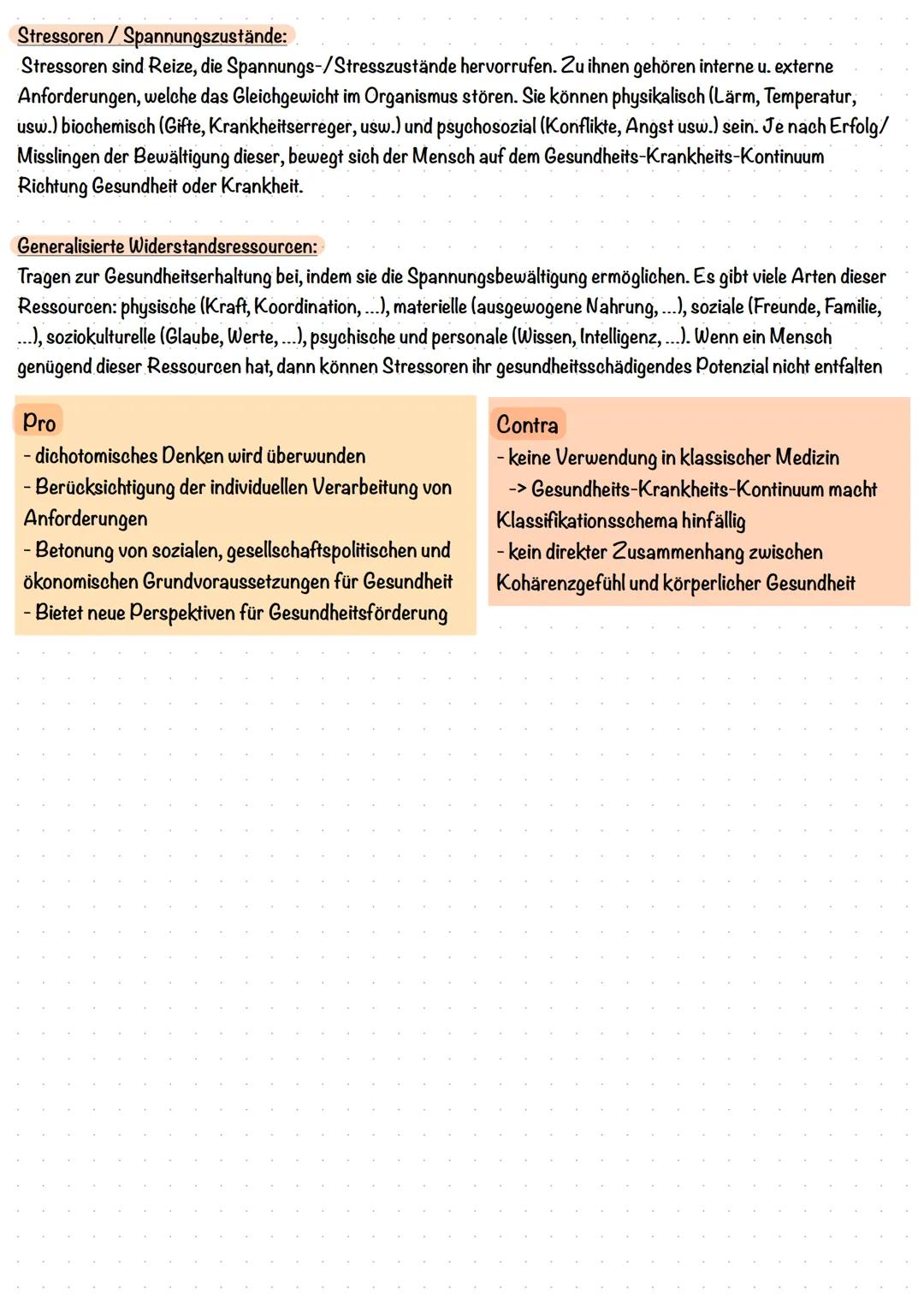 # Salutogenesemodell
Entstehung:
-1970er Jahre:
-> Kritik gegenüber Betrachtung von Gesundheit und Krankheit
- nur krank werdende Menschen