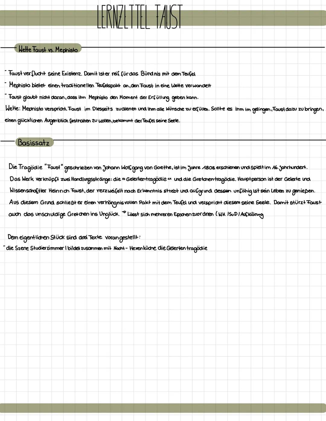 Mephisto
selbstcharakterisierung
LERNZETTEL TAUST
Sieht sich selbst als das Böse an (V. 1344)
"Ankläger der Menschen (V. 1346)
sieht sich se