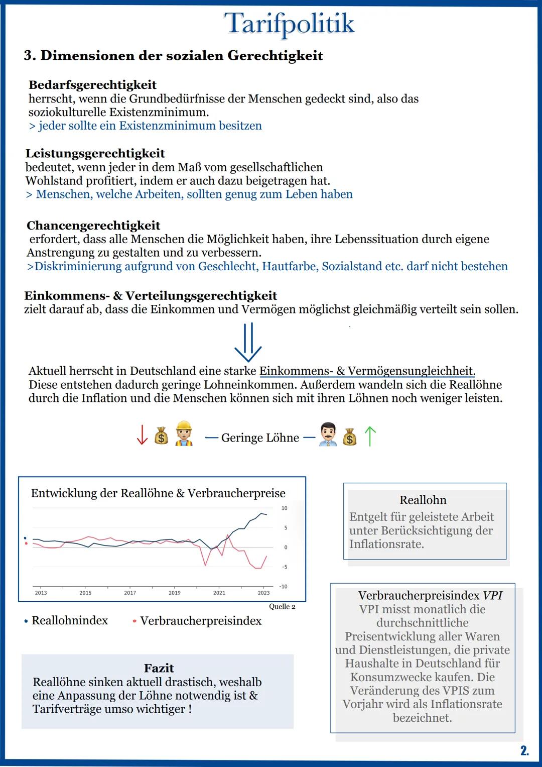 # Tarifpolitik
1. Vertragsparteien
Vertragsparteien/ Tarifparteien sind die
Akteure, welche in der Tarifpolitik agieren.
Arbeitgeber*in o