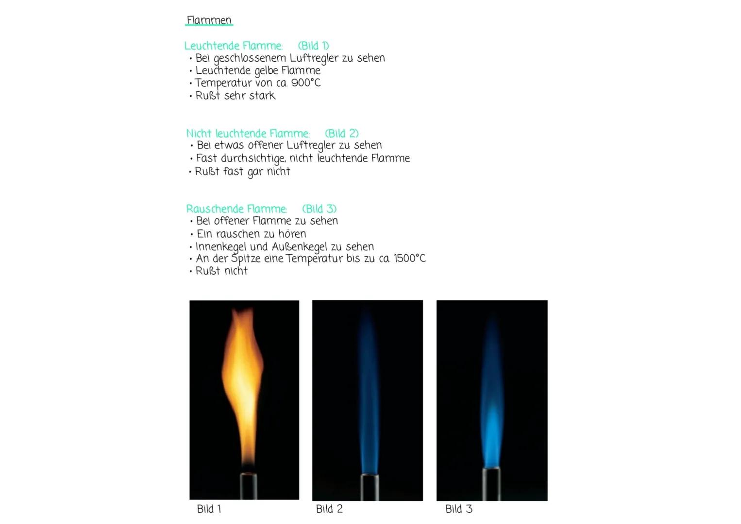 # Gasbrenner
Aufbau
Außenkegel
heißeste Zone
Innenkegel
Brennerrohr
Gasdrüse
Luftregler
Gasregler
Gaszufuhr
Brennerfuß Flammen
Le