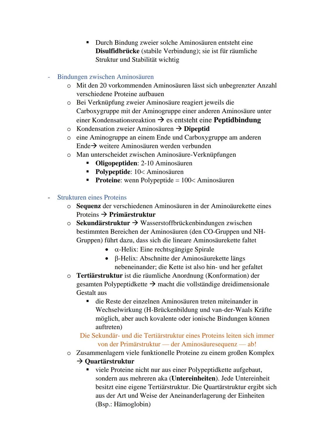 2 Inhaltsstoffe von Zellen
2.1 Biomoleküle
Definition: Organische Verbindungen, die in Lebewesen vorkommen. Enthalten vor
allem Kohlenstoff,