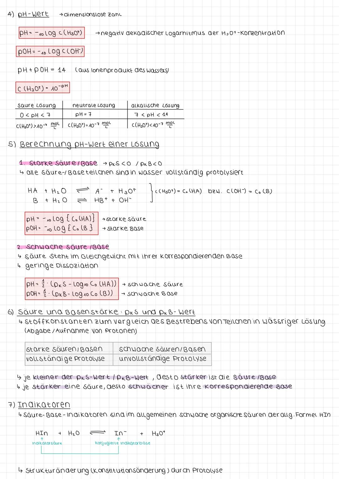 3. Saure-Base-Gleichgewichte
1) säure-Base-Reaktionen nach Brønsted
Brønsted-Säuren Protonendonatoren
↳ Teilchen aie bei einer Reaktion Prot