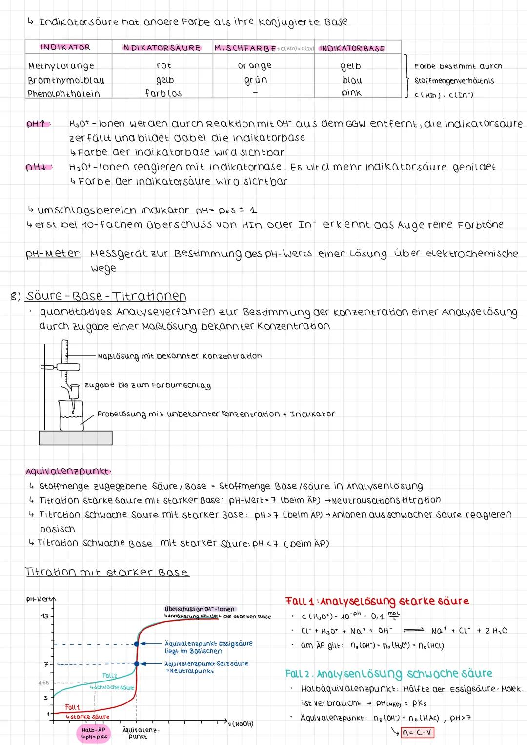 3. Saure-Base-Gleichgewichte
1) säure-Base-Reaktionen nach Brønsted
Brønsted-Säuren Protonendonatoren
↳ Teilchen aie bei einer Reaktion Prot