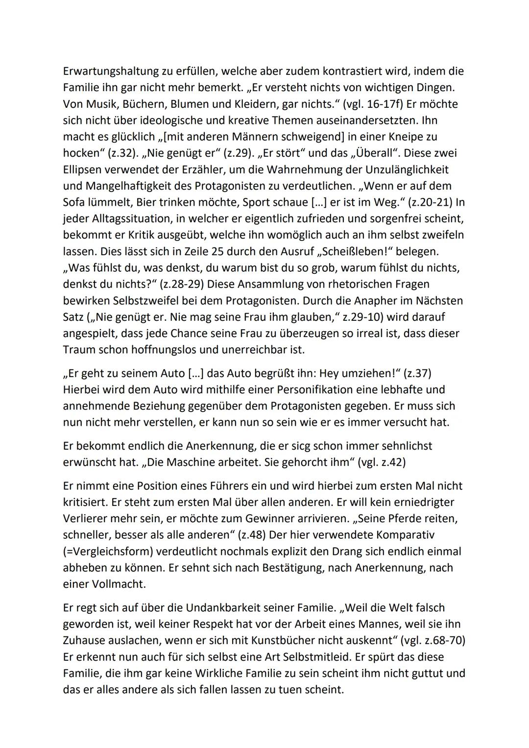 Interpretationsaufsatz zu „Und in Arizona geht die Sonne auf" von
Sybille Berg
In der Kurzgeschichte ,,Und in Arizona geht die Sonne auf" vo