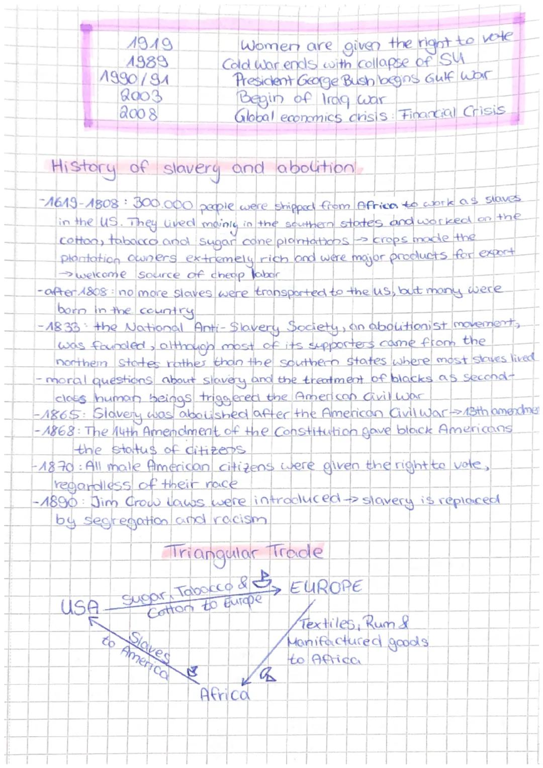 # QA
1. The USA the formation of a nation
Developments and principles of American
democracy and the constitution
Establishing a New Nation