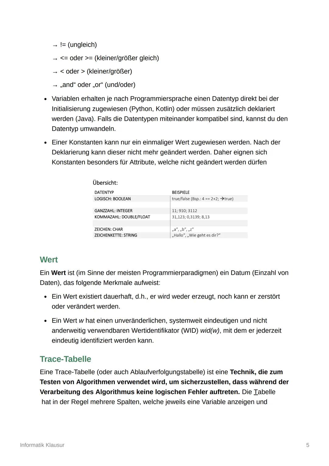# Informatik Klausur
* Thema Algorithmen, Scratch, Kodierung, Verschlüsselung
* Datum @December 2, 2022
* Status Nicht geschrieben
# Algor