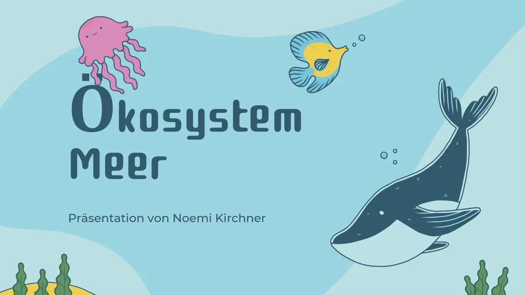 Powerpoint Ökosystem Meer