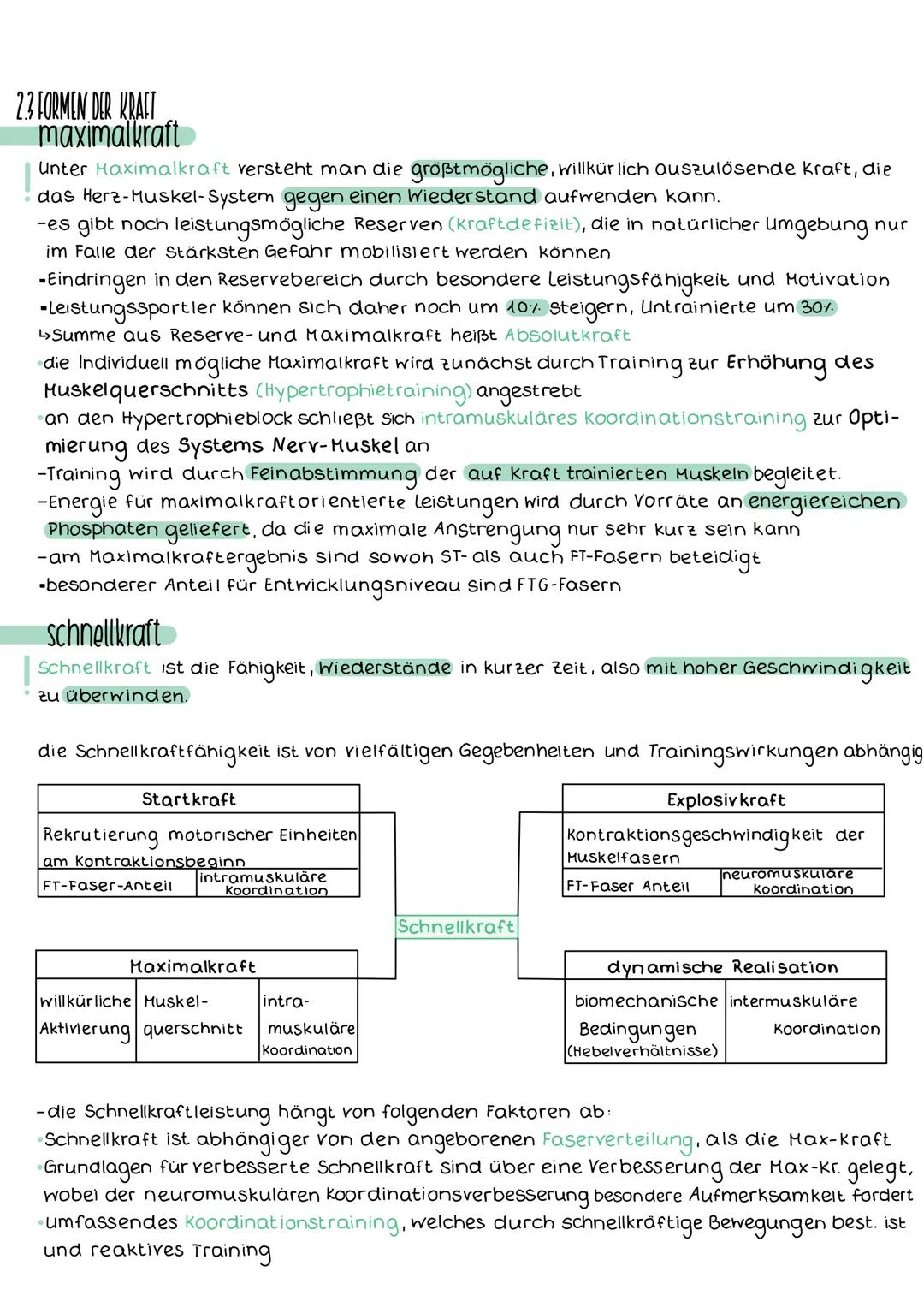 2. KRAFTTRAINING
2.1 KRAFTTRAINING
definition krafttraing
Kraft ist neben der Ausdauer die zweite bedeutende Säule des konditionellen Prof