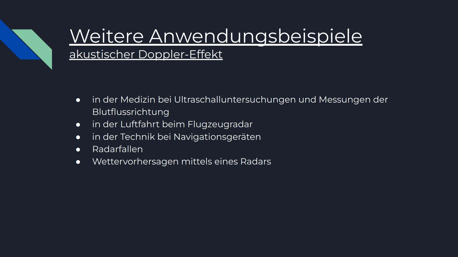 Der Doppler-Effekt # Inhaltsverzeichnis
- Entdeckung
- Akustischer Doppler-Effekt
- Beispiel: Krankenwagen
- Anwendungsbeispiele
- Formeln