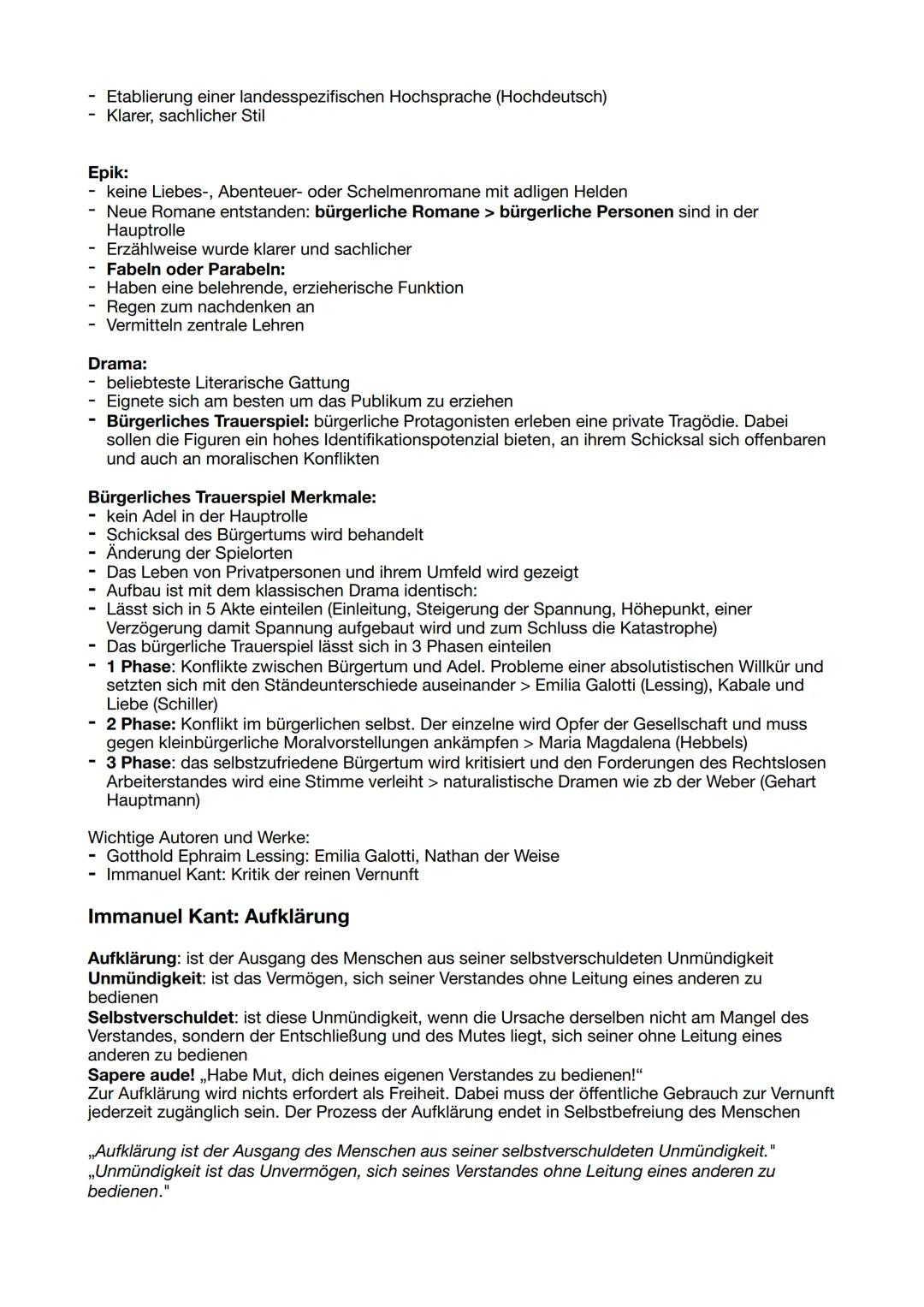 # Aufklärung
Definition:
Betrifft den Zeitraum zwischen 1720-1800. Die zentrale Entwicklung war das Streben nach
Freiheit und Vernunft. Jed