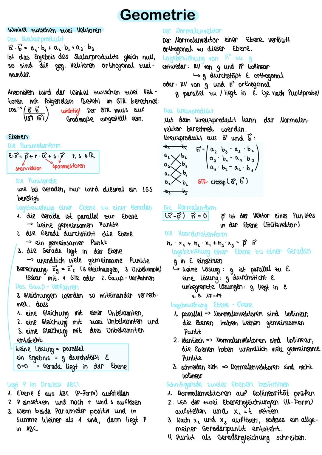 dreidimensionales Koordinaten system
# Geometrie
wichtig! 1 Schritt auf der x₂- oder
x-Achse ist so lang wie
2 Schritte auf der X, Achse
G